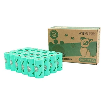 Abbildung von Green Maker 30% Dicker Biologisch abbaubare Hundekotbeutel 360 Beutel aus Maisstärke (Grün)