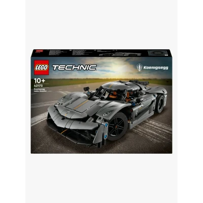Abbildung von LEGO® Konstruktionsspielsteine »Koenigsegg Jesko Absolut Supersportwagen in Grau (42173), LEGO Technic«, (801 St.), Made Europe
