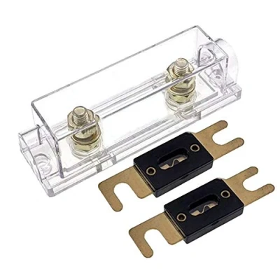 Abbildung von ETOPARS 200A ANL Sicherungshalter Auto Sicherungen beschichteter 200 AMP Sicherung Automotive Audio Sicherheit schützen für 0 2 4 Gauge Draht