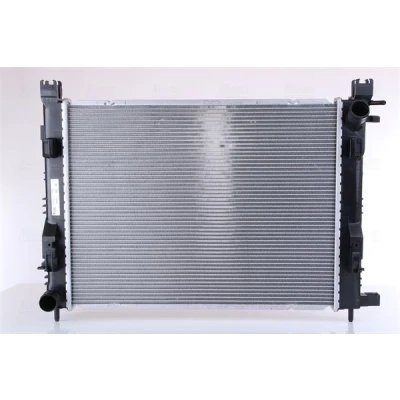 Abbildung von NISSENS 606760 Kühler, Motorkühlung Aluminium 510 388 26 Kühlrippen gelötet