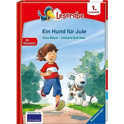Abbildung von Ein Hund für Jule Leserabe ab 1. Klasse Erstlesebuch Kinder 6 Jahren: Jahren. Mit Stickern (Leserabe Lesestufe)