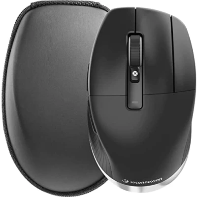 Abbildung von 3Dconnexion CadMouse Pro Wireless (Ergonomische Maus, optisch, kabellos, USB C, Rechtshänder), Matte Black