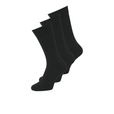 Abbildung von JACK &amp; JONES JACRAFAEL SOCKS 3 PACK NOOS, Black/Pack:Black Black, Einheitsgröße