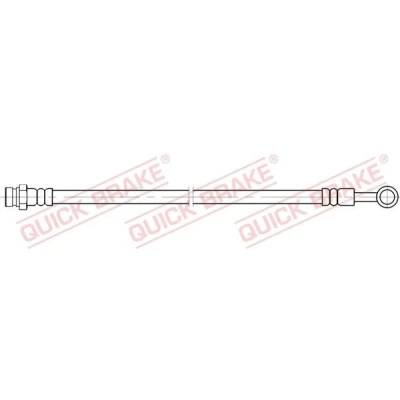 Abbildung von QUICK BRAKE 50.099 Bremsschläuche 258 MITSUBISHI: ASX Off Road