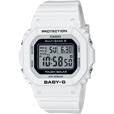 Abbildung von BABY G Radio Controlled Digitaluhr, Damen, Größe: One Size, White