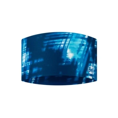 Abbildung von BUFF® Stirnbänder CoolNet UV® Wide Männlich Weiblich Erwachsene Komfortabel, UPF50 Schutz, Sport, Stretch, Recyceltes Material, Qualität, Einheitsgröße, Bleu