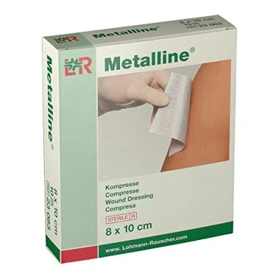 Abbildung von Metalline Kompressen 8x10cm steril