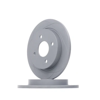 Abbildung von ATE PowerDisc 24.0310 0115.1 Bremsscheibe 253,0 10,2 4 108,0 voll beschichtet FORD: FIESTA 6, Focus Mk1 Hatchback, Saloon