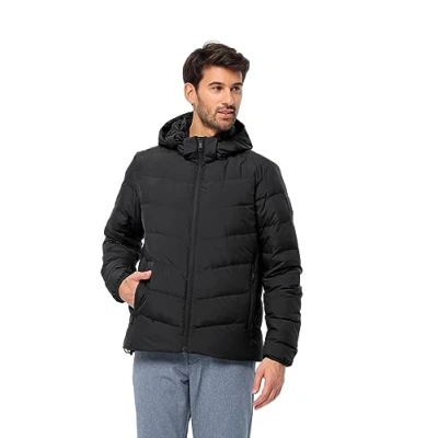 Abbildung von Jack Wolfskin Colonius Daunenjacke, Herren, Größe: Small, Black