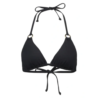 Abbildung von Lascana Triangel Bikinitop, Damen, Größe: 36xC/D, Schwarz