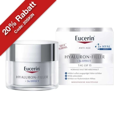 Abbildung von Eucerin Anti Age Hyaluron Filler Tagespflege Creme Normale/Misch