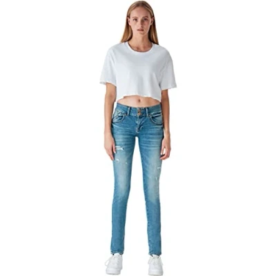 Abbildung von LTB Molly M Lelia wash Jeans Slim Fit Fit, Damen, Größe: 24x30,