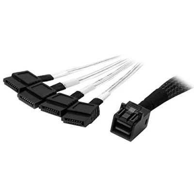 Abbildung von StarTech.com Internes Mini SAS auf SATA Kabel SFF 8643 zu 4x 1m