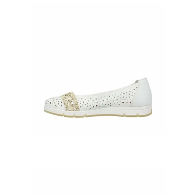 Abbildung von Rieker Klassischer Ballerina, Damen, Größe: 37, White Schuhe