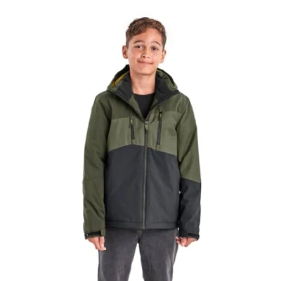 Abbildung von killtec Jungen Outdoorjacke/Funktionsjacke mit Kapuze KOW 204 BYS JCKT, dunkeloliv, 140, 38686 000