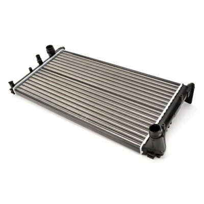 Abbildung von THERMOTEC D7F029TT Kühler, Motorkühlung für Fahrzeuge mit Klimaanlage 322 581 32 Schaltgetriebe Kühlrippen mechanisch gefügt FIAT: Panda II Hatchback