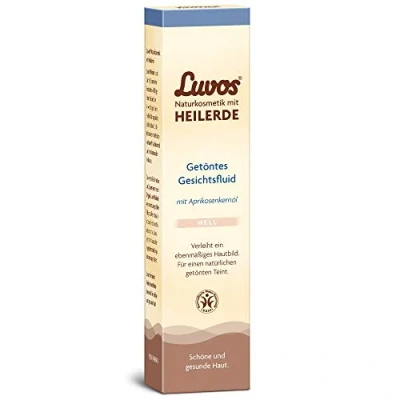 Abbildung von Luvos Naturkosmetik getöntes Gesichtsfluid hell