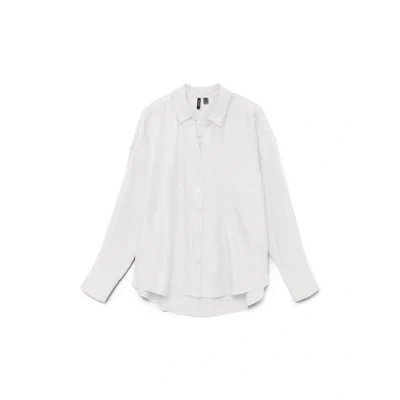 Abbildung von Vero Moda Langarmbluse »VMMELANEY QUEENY LS SHIRT WVN NOOS«