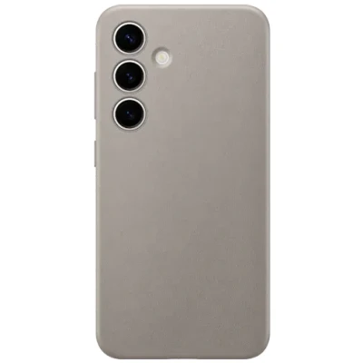 Abbildung von Samsung Leren Back Cover Beige Galaxy S24+