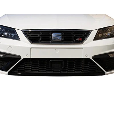 Abbildung von Finest Folia Spoilerschwert Folie Lippe Frontspoiler Splitter (Schwarz Glanz, D050 5F ab 2017 Facelift)