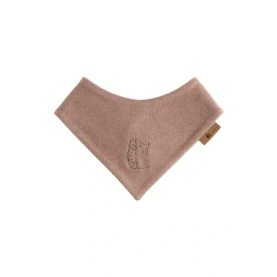 Abbildung von Sterntaler Halstuch Igel Unisex wärmendes Dreieckstuch Baby aus Strickware für Jungen und Mädchen, mit Klettverschluss, doppellagig sand, 1