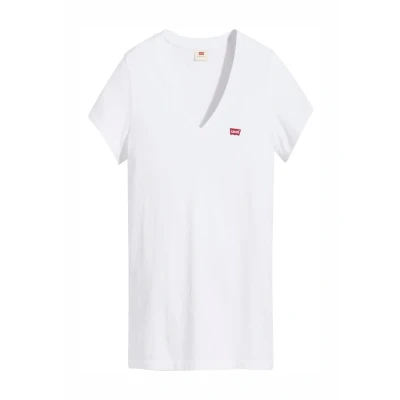 Abbildung von Levi&#039;s 2PACK Tshirt basic, Damen, Größe: XXS, Pack v neck white