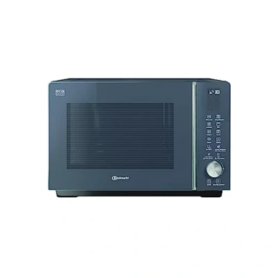 Abbildung von Bauknecht MF 259 SG Mikrowelle/Extra Space: Kombi Ohne Drehteller/My Menu/Crisp Fry/Spezialprogramme/Dampfgarfunktion inkl. Dampfgarbehälter/Heißluft/Quarz Grill/Auto Clean/ 25L