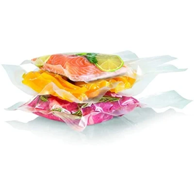 Abbildung von SEVERIN Vakuumbeutel 20x30cm, 50+5 Stück, für Folienschweißgeräte und Vakuumierer, durch Vakuum bis 8x länger frisch Tiefkühlen ohne Gefrierbrand, Transparent, passend zu FS 3601, 3610, 3628, ZB 3614