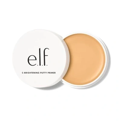 Abbildung von e.l.f C Brightening Putty Primer, Makeup Primer Zur Aufhellung Des Hauttons, Fixiert Makeup, Angereichert Mit Vitamin C, Vegan &amp; Tierversuchsfrei, 21 g