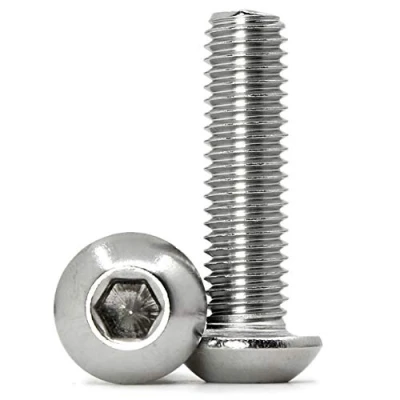 Abbildung von (30 Stück) M6x25mm Linsenkopfschrauben mit Innensechskant 304 Edelstahl Innensechskantschraube Vollgewinde