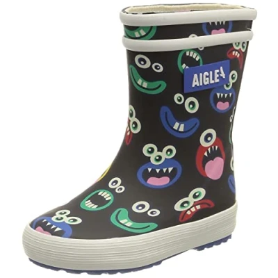 Abbildung von Aigle Unisex Baby FLAC PLAY2 Gummistiefel, MONSTRES, 19 EU