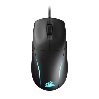 Abbildung von Corsair M75 Wired RGB Leichte FPS Gaming Maus 26.000 DPI Austauschbare Seitentasten PC Schwarz