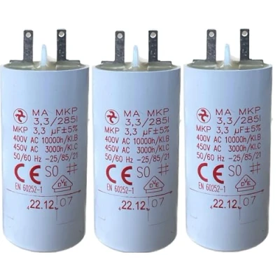 Abbildung von Kondensator 3,3µF für Rollladen oder Jalousien 3 Stück