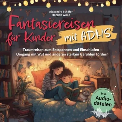 Abbildung von Fantasiereisen für Kinder mit ADHS: Traumreisen zum Entspannen und Einschlafen Umgang Wut anderen starken Gefühlen fördern