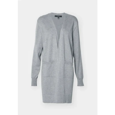 Abbildung von Vero Moda Vmsilje OPEN Cardigan Strickjacke, Damen, Größe: XS, Medium grey