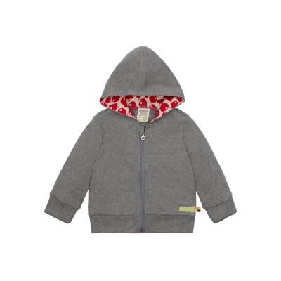 Abbildung von loud + proud Kapuzenjacke, GOTS zertifiziert