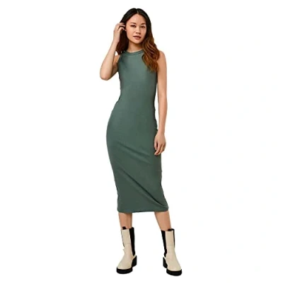 Abbildung von Vero Moda Vmlavender SL CALF VMA NOOS Etuikleid, Damen, Größe: XXL, Laurel wreath