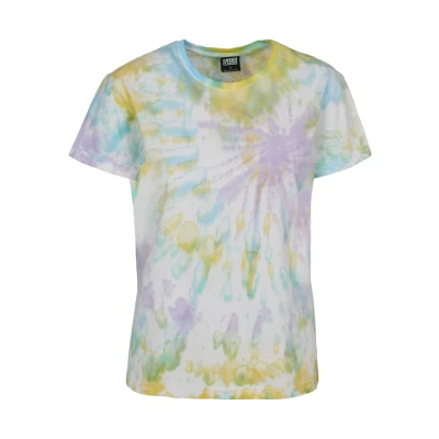 Abbildung von Urban Classics Ladies TIE DYE Boyfriend TEE Tshirt print, Damen, Größe: XS, Pastel