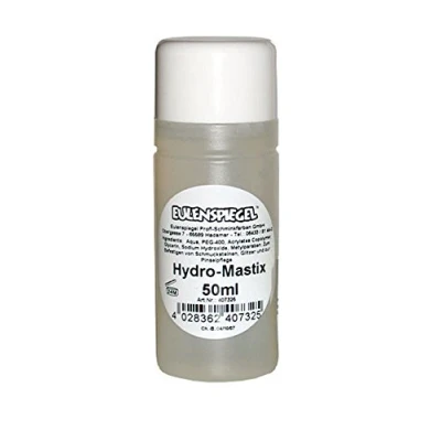 Abbildung von Eulenspiegel 407325 Hydro Mastix, professioneller Bühnenkleber, 50 ml, Theater, Halloween, Karneval, Mottoparty