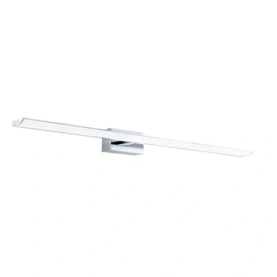 Abbildung von Eglo 900021 LED Spiegelleuchte Badezimmer TABIANO Z weiss chrom L:90.5cm B:13.5cm H:7cm dimmbar IP44 2700 6500K mit Connect Funktion