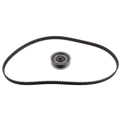 Abbildung von FEBI BILSTEIN 14616 Zahnriemensatz 121 mit trapezförmigen Zahnprofil inkl. Spannrolle VOLKSWAGEN: GOLF 3, Vento, 3 Variant