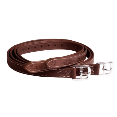 Abbildung von Schockemöhle Steigbügelriemen Chantilly Royal/Oak/Cream/Silber 145cm