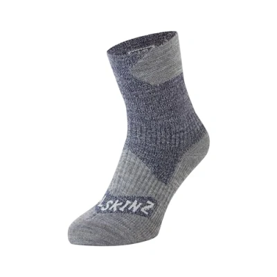 Abbildung von Sealskinz Unisex Allwetter Wasserdichte Socken Knöchellang, Blau, S
