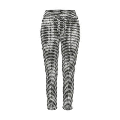 Abbildung von Lascana Stoffhose, Damen, Größe: 38, Creme schwarz gemustert