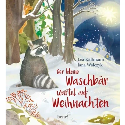 Abbildung von Der kleine Waschbär wartet auf Weihnachten ein Bilderbuch für Kinder ab 2 Jahren
