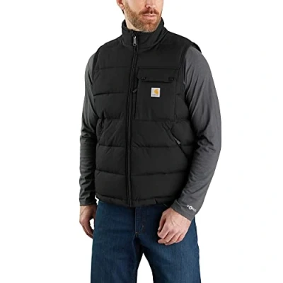 Abbildung von Carhartt Herren Montana Loose Fit Insulated Vest, Schwarz, XL EU