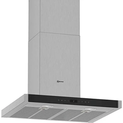 Abbildung von Neff D65BMP5N0 Dunstabzugshaube N70/ 60cm/ Abluft oder Umluft /Energieeffizienz A / Edelstahl, Schwarz