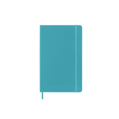 Abbildung von Moleskine Notizbuch Large Blanko Fester Einband Riffblau