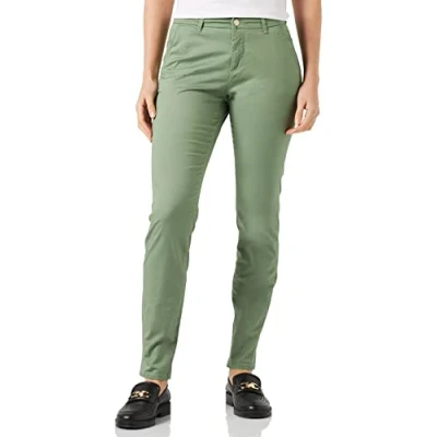 Abbildung von ONLY Damen Onlparis Reg Chino Pant Pnt Noos Hose, Hedge Green, 34W / 32L EU