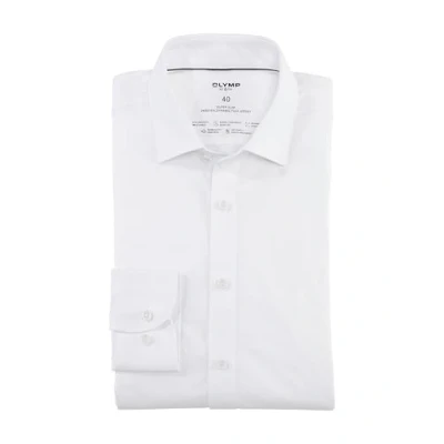 Abbildung von OLYMP Herren Businesshemd Langarm No.Six.24.Seven,Single Jersey,super Slim,Urban Kent,Weiss 00,45